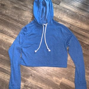 Crop top hoodie